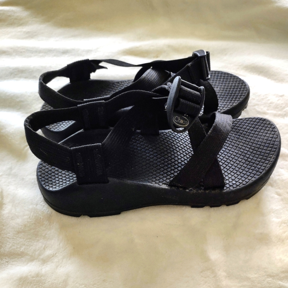 Chaco Women's Z/1 Classic Black Sport Sandals Women's Sz 6 EUC.